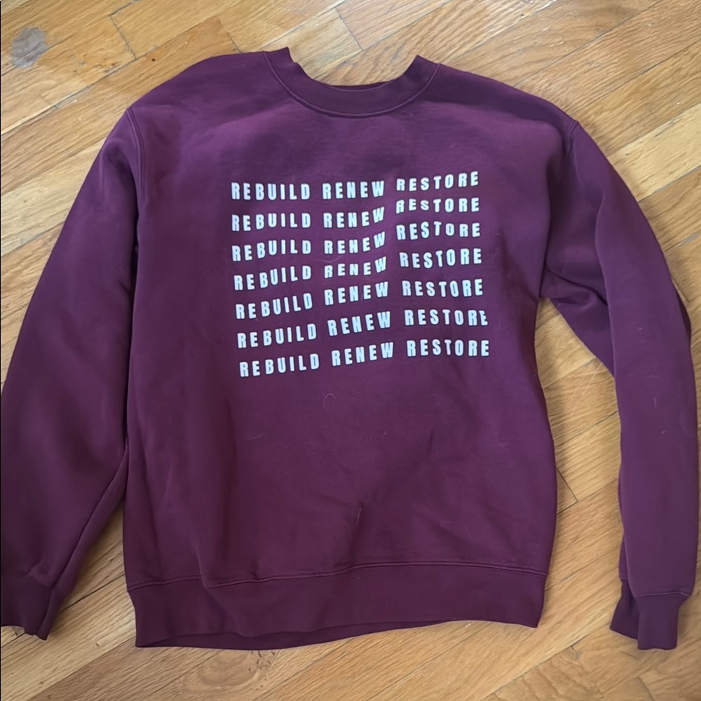 Size Small Maroon Pullover Seweater